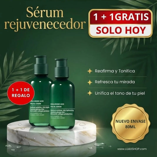 Sérum Rejuvenecedor de Ácido Hialurónico
